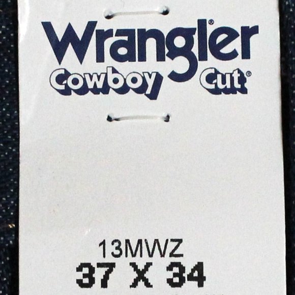 Wrangler The Original Cowboy Cut Jean 13 MWZ 37 x 34 The Official Prorodeo Jean - Picture 6 of 14